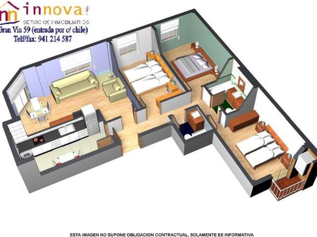 Piso en venta en Villapatro, Lardero