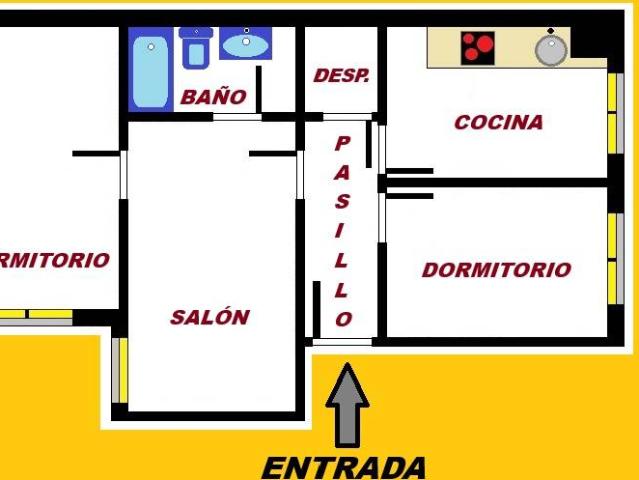 Piso en venta en Gijón, Asturias