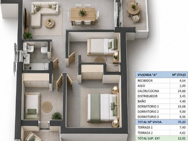 Piso en venta en Campo de Gibraltar, Andalucía