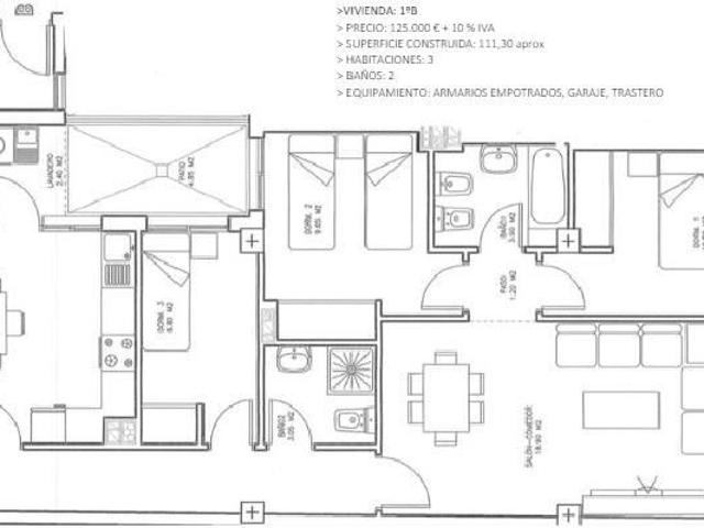 Piso en venta en Murcia, Murcia