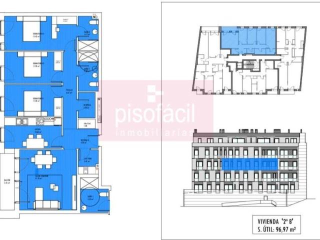 Piso en venta en Lugo, Galicia