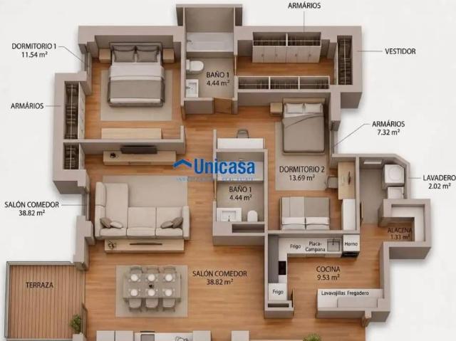 Piso en venta en Puerto de la Torre, Málaga-Costa del Sol