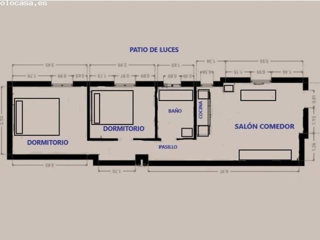 Piso en venta en Málaga Del Fresno, Castilla-La Mancha