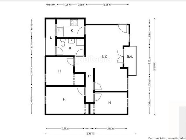 Piso en venta en Plaça Catalunya - Saldes, Bages
