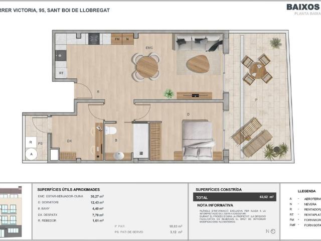 Piso en venta en Barri Centre, Baix Llobregat