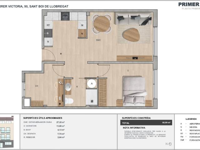 Piso en venta en Barri Centre, Baix Llobregat