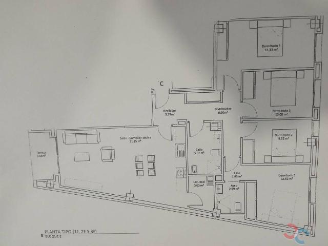 Piso en venta en Marín