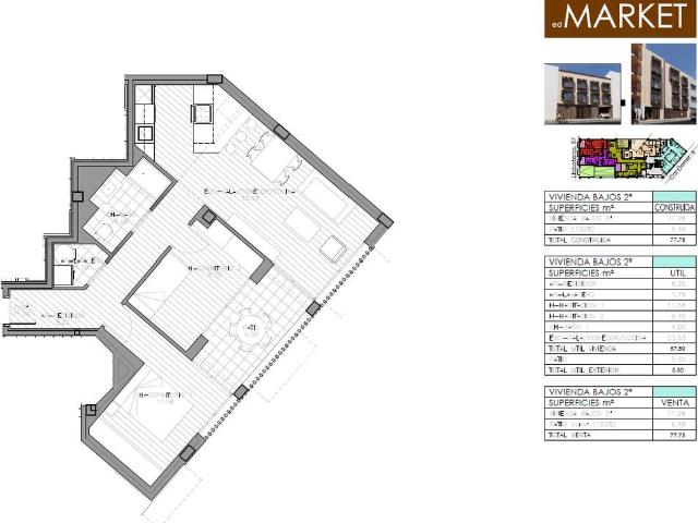 Piso en venta en Rubí, Barcelona