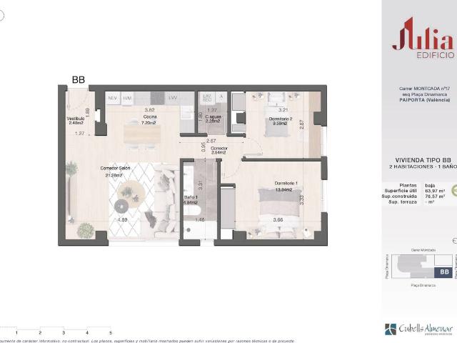Piso en venta en Motor de San Bernardo, l'Horta Sud
