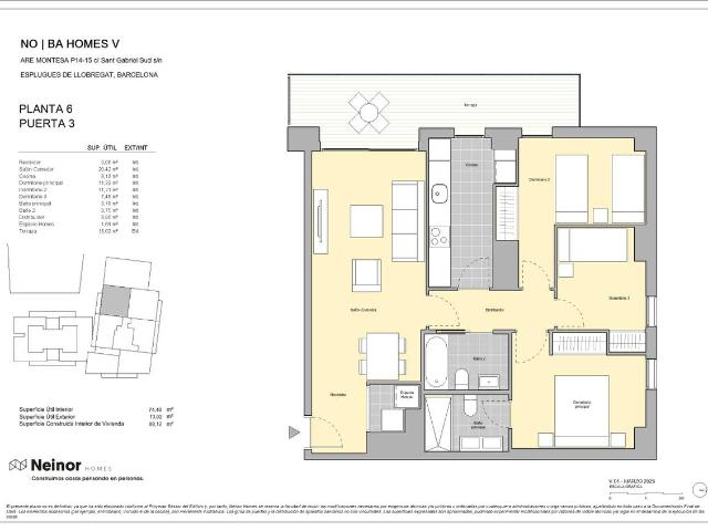 Piso en venta en Esplugues De Llobregat, el Centre