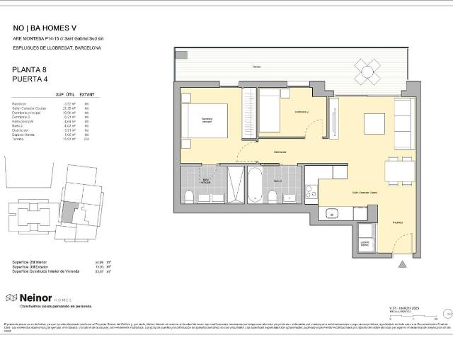 Piso en venta en Esplugues De Llobregat, el Centre