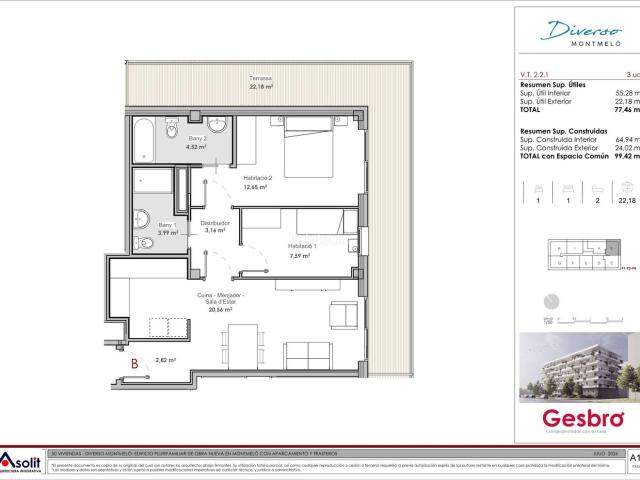Piso en venta en Vallès Oriental, Catalunya