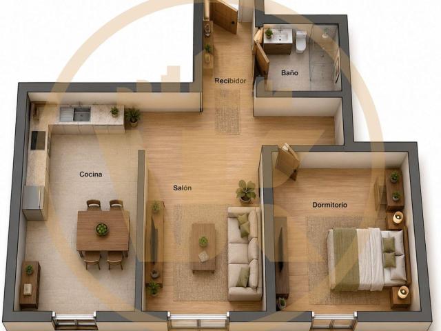 Piso en venta en Mugardos, Ferrol