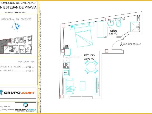 Piso en venta en La Pumariega, Muros De Nalón