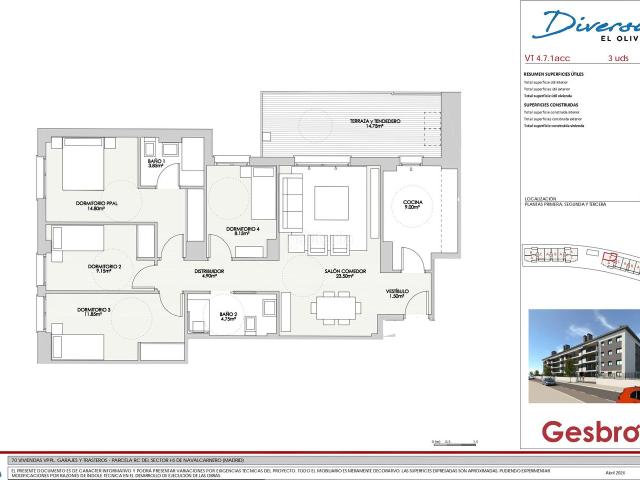 Piso en venta en Casco Antiguo, Navalcarnero