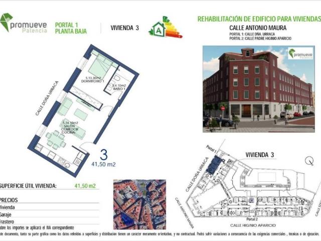 Piso en venta en Centro, Palencia