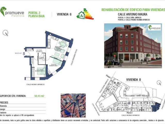 Piso en venta en Centro, Palencia