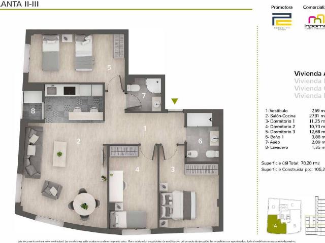 Piso en venta en Badajoz, Casco Antiguo