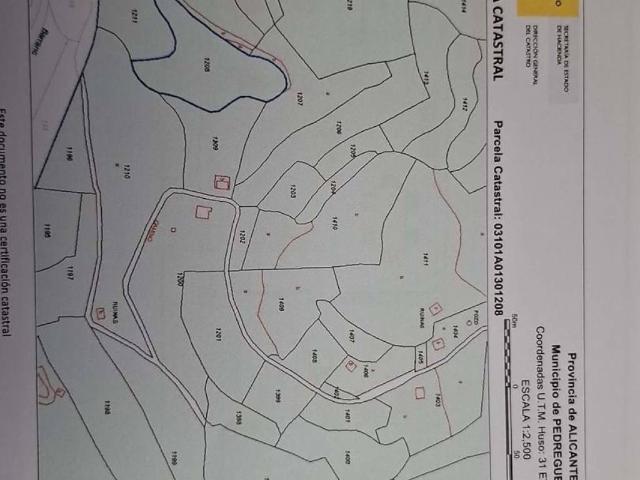 Terreno en venta en Pedreguer