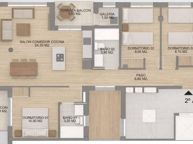 Piso en venta en El Progreso, el Vinalopó Mitjà / El Vinalopó Medio