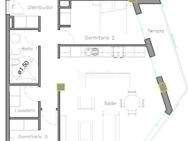 Piso en venta en Casco Antigo, Pontevedra