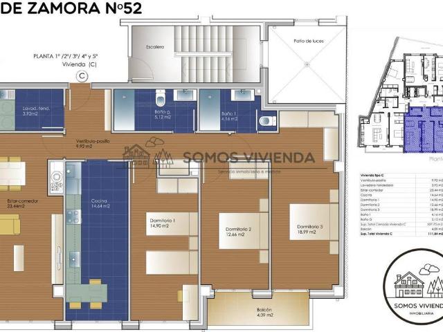 Piso en venta en Centro, Ourense