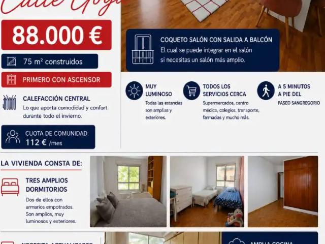 Piso en venta en Barriada Libertad, Puertollano