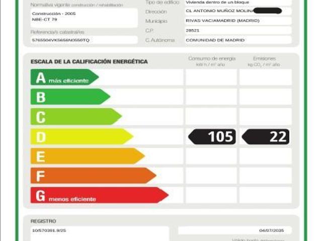 Piso en venta en Rivas-vaciamadrid, Mirador Norte