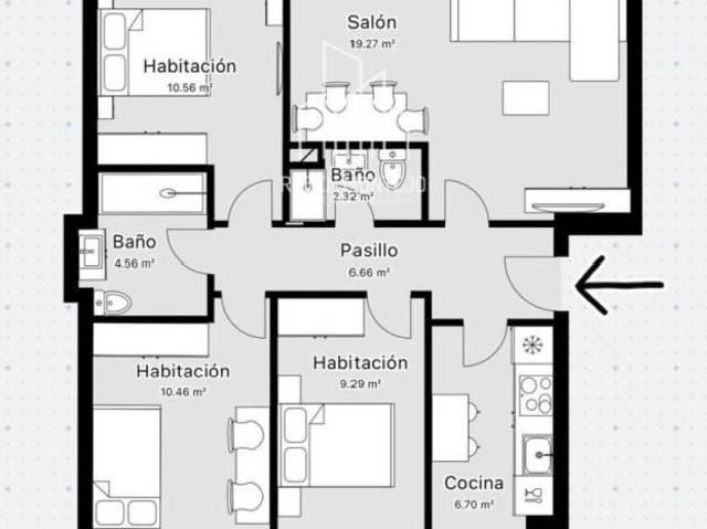 Piso en venta en Salamanca, Castilla y León