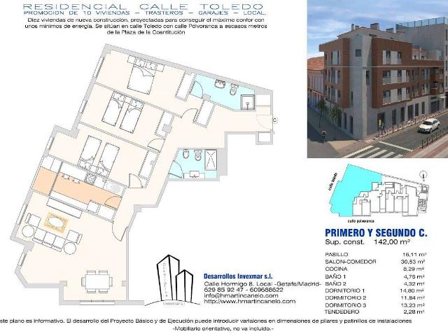 Piso en venta en Getafe, Madrid