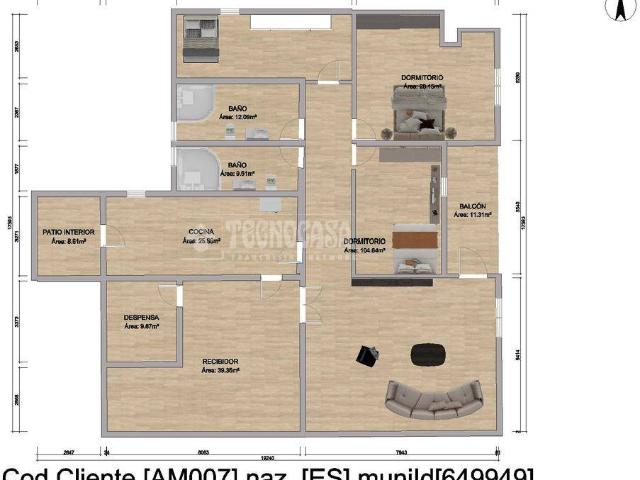 Piso en venta en Almedina, Almería