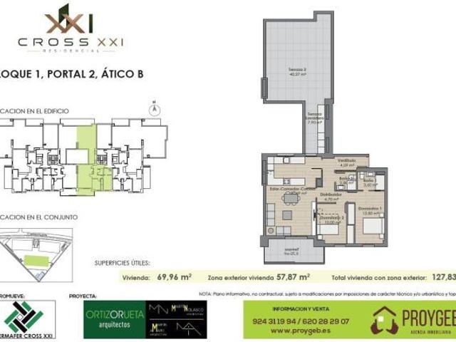 Piso en venta en San Pedro de Mérida, Badajoz