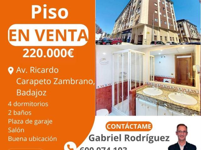 Piso en venta en Badajoz, Casco Antiguo