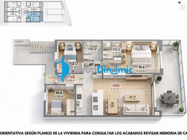 Piso en venta en Sant Joan de Palamós, Baix Empordà