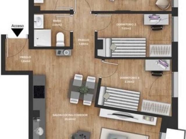 Piso en venta en Sierrapando, Torrelavega