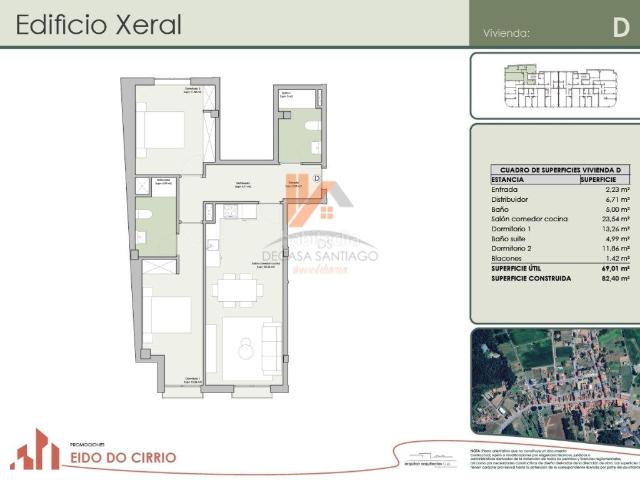 Piso en venta en Silleda, O Deza
