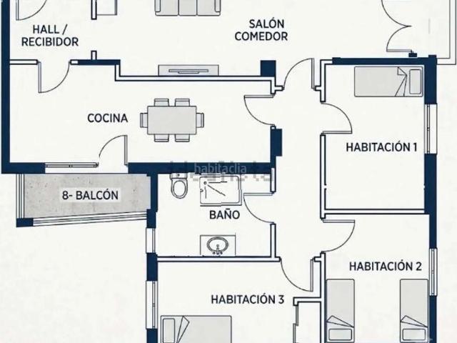 Piso en venta en Terradillos, Castilla y León