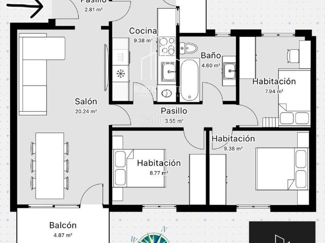 Piso en venta en Terradillos, Castilla y León