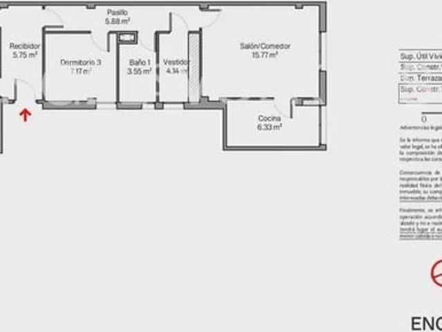Piso en venta en Ciutat Vella, Comarca de València