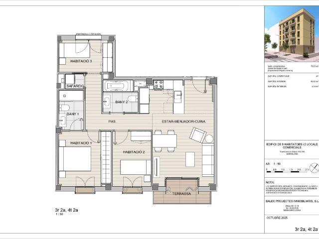 Piso en venta en Eixample, Barcelonès