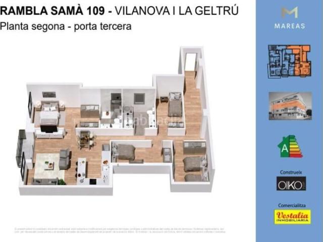 Piso en venta en Barri de Mar, Garraf