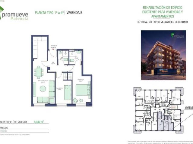 Piso en venta en Villamuriel De Cerrato, Castilla y León