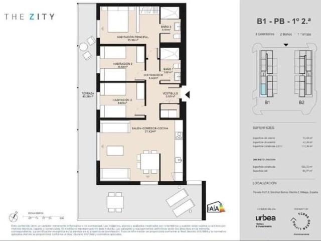 Piso en venta en Cruz de Humilladero, Málaga-Costa del Sol