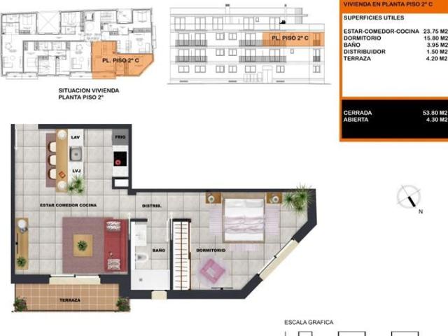 Piso en venta en s'Olivera, Palma