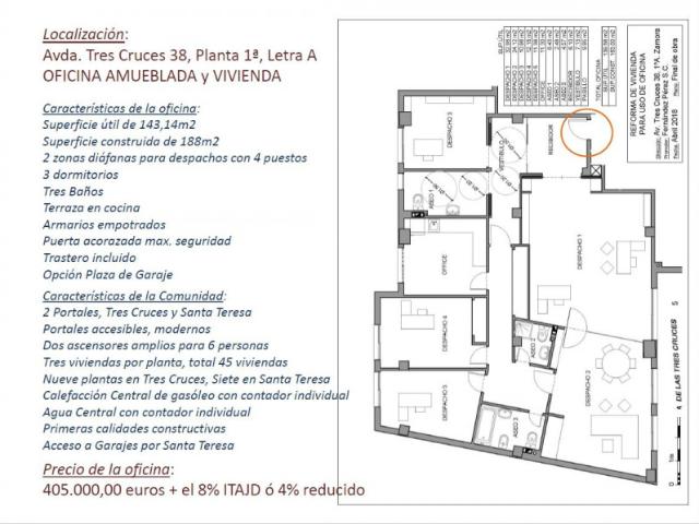 Piso en venta en Pantoja, Zamora