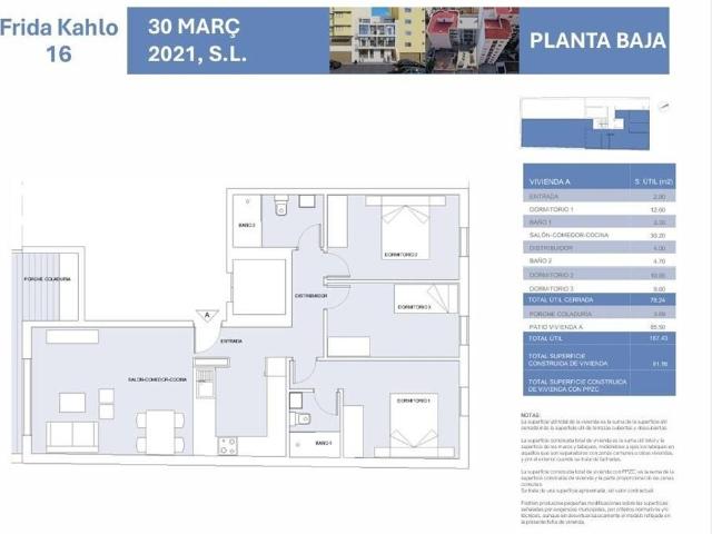 Piso en venta en Son Oliva, Palma