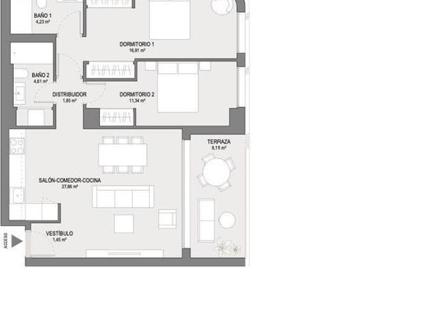 Piso en venta en Mas dels Frares, la Plana Alta