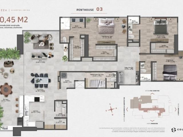 Piso de lujo en alquiler en Pereira, Departamento de Risaralda