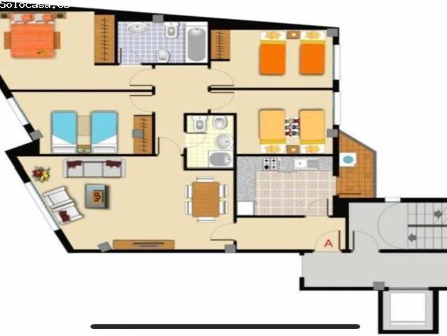 Piso en alquiler en Castellón De La Plana, Valencia