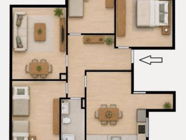 Piso en venta en el Pla del Bon Repòs, Alacant / Alicante